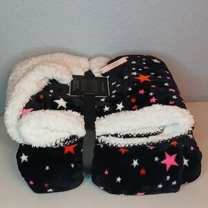 Victoria’s Secret Blanket Fashion Show Sherpa Star Blanket VS Blanket 🆕️ 💫🌙